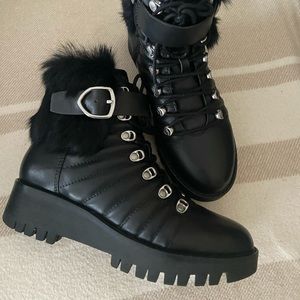 Gorgeous Rudsak Booties! Leather and fur